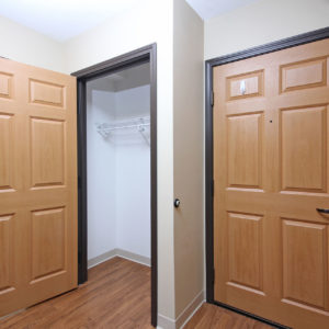 Entry Door & Closet