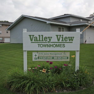 Valley View Townhomes Sign