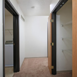 Upstairs Hallway Closet & Laundry