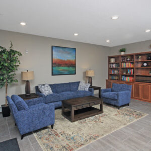 Entry Lobby & Library