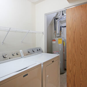 Washer/Dryer Utility Room