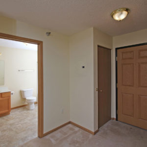 Entry & Bathroom