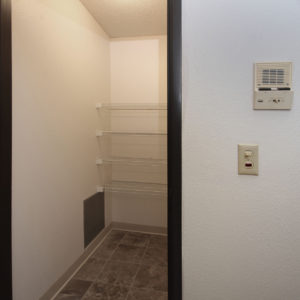 Storage Closet & Intercom