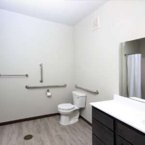 1B/1B Accessible Bathroom