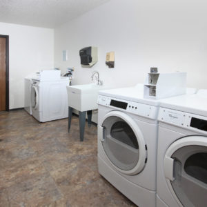 Shared Laundry in Apartment Building