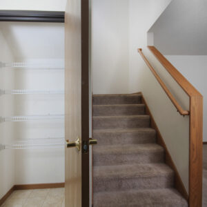 Entry Closet & Stairs