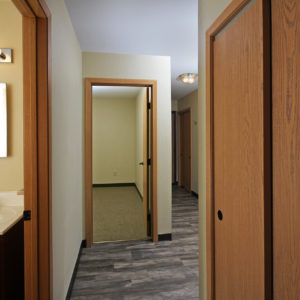 Hallway & Bathroom