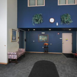 Lobby & Entrance to Garage