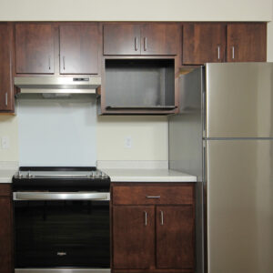 One or Two Bedroom Kitchen