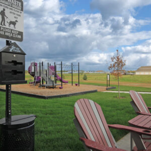 Shared Patio & Dog Park & Playground