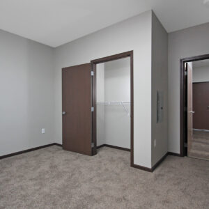 Bedroom with Accessible Closets