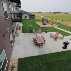 Shared Patio & Grilling Area