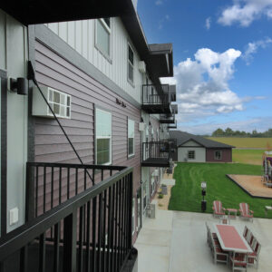 Shared Patio & Grilling Area