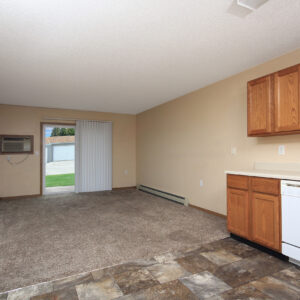 Kitchen & Living Area