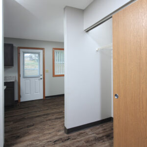 Storage/Utility Closet, Entry & Kitchen