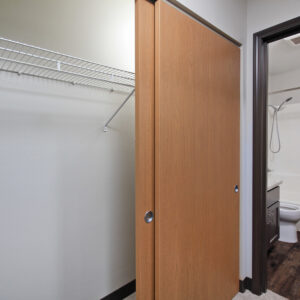Upper Level Hallway Closet & Bathroom
