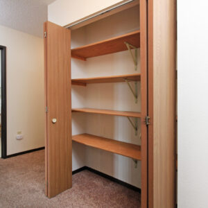 Upper Level Hallway Storage