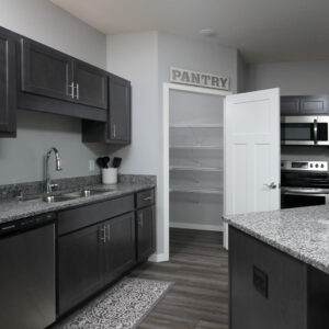 Staged Kitchen & Pantry