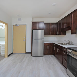 Entry, Bathroom, Kitchen