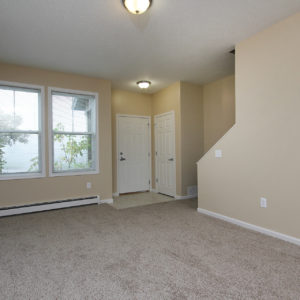 Entry, Stairway & Living Room
