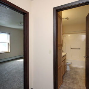 Bedroom & Bathroom
