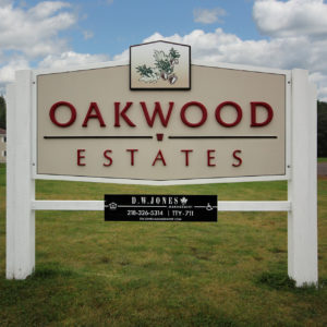 Oakwood Sign