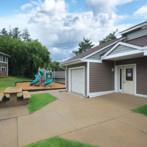 Picnic/Grilling Area- Laundry Entrance