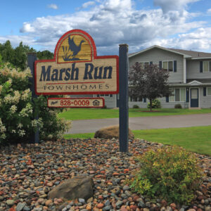 Marsh Run Townhomes Sign