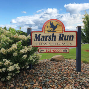 Marsh Run Townhomes Sign