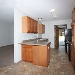 Kitchen & Living Room