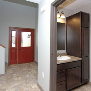Entry Bathroom