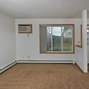 Front Entry & Living Room