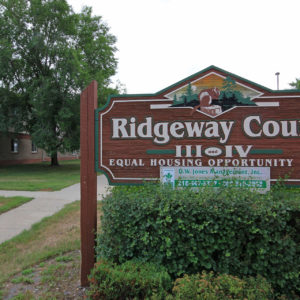 Ridgeway Court III Apartments Sign