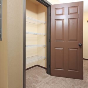 Upper Level Hallway Storage