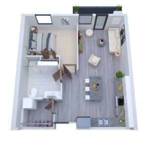 One Bedroom B2