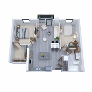 Two Bedroom C1